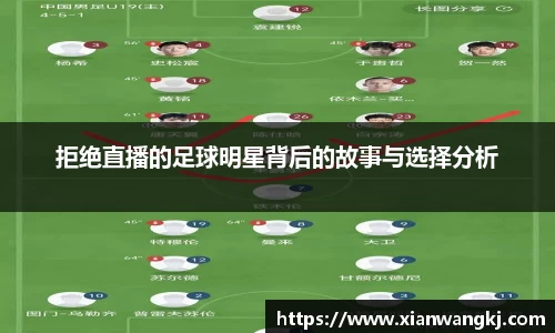 拒绝直播的足球明星背后的故事与选择分析